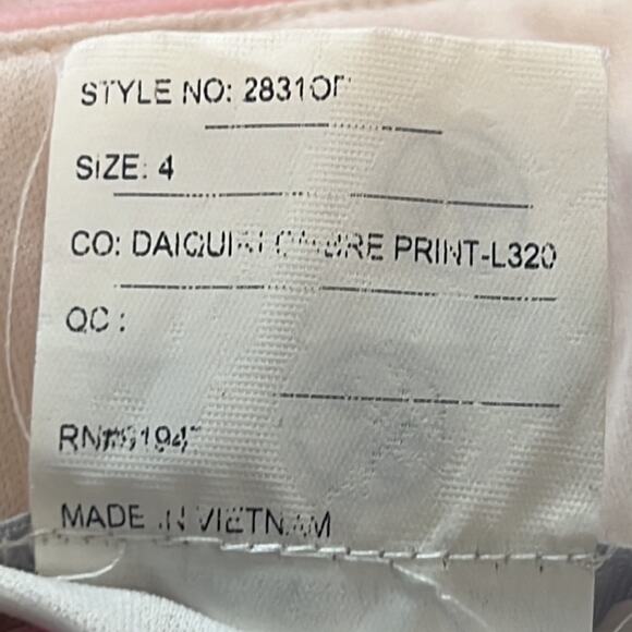 DESSY COLLECTION 2831P SZ 4 Daiquiri Ombre  BRIDESMAID PROM GOWN DRESS - Picture 9 of 9